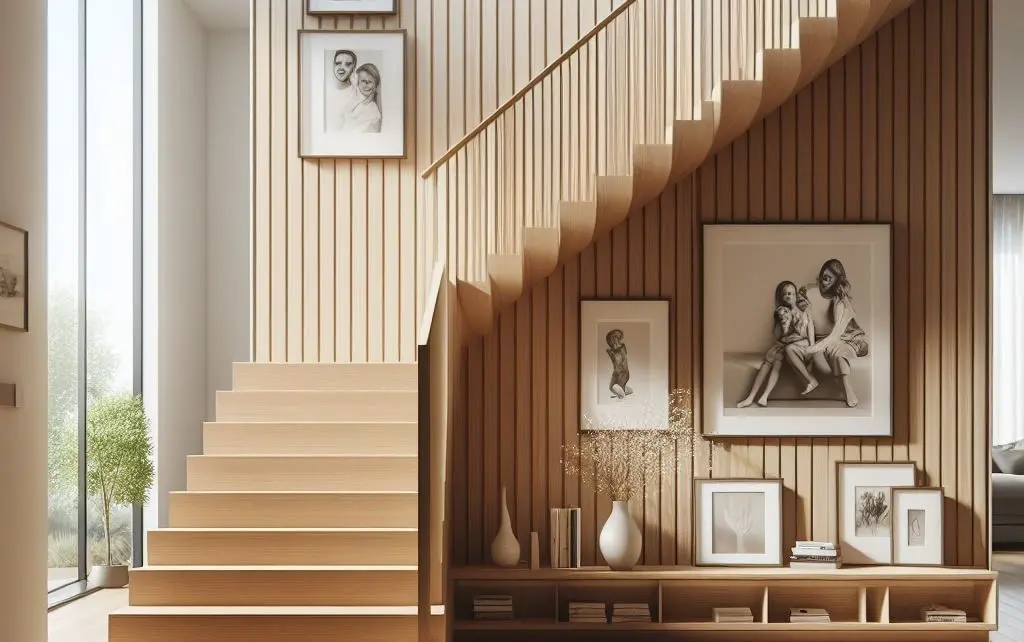 L-shaped stairs