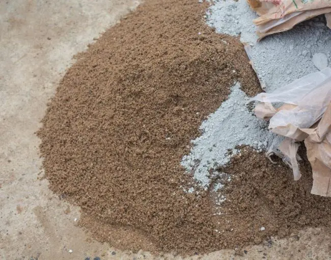 types of sand for construction