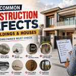 House defect inspection for structural cracks and water leakage